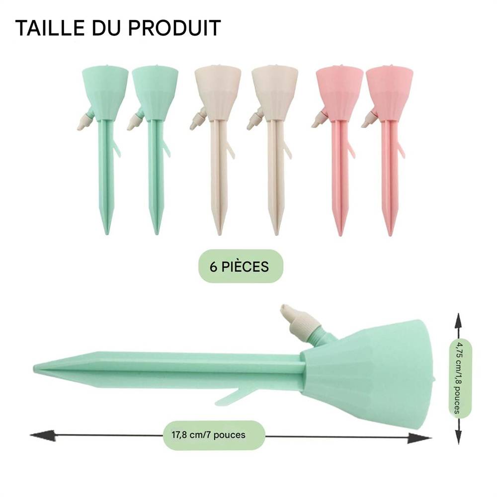 DtopbuyAge - 6 goutteurs automatiques pour plantes DtopbuyAge - Image 2