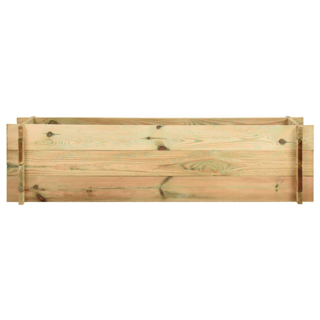 Vidaxl - Jardinière surélevée de légumes Bois de pin imprégné 120 cm vidaXL 43349 - Image 2