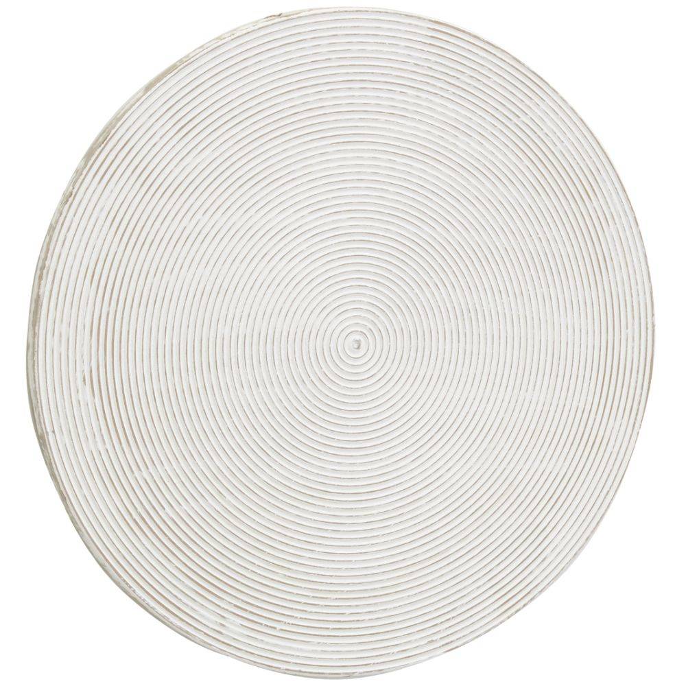 Aubry Gaspard - Décoration murale en médium sculpté ronde - Image 3