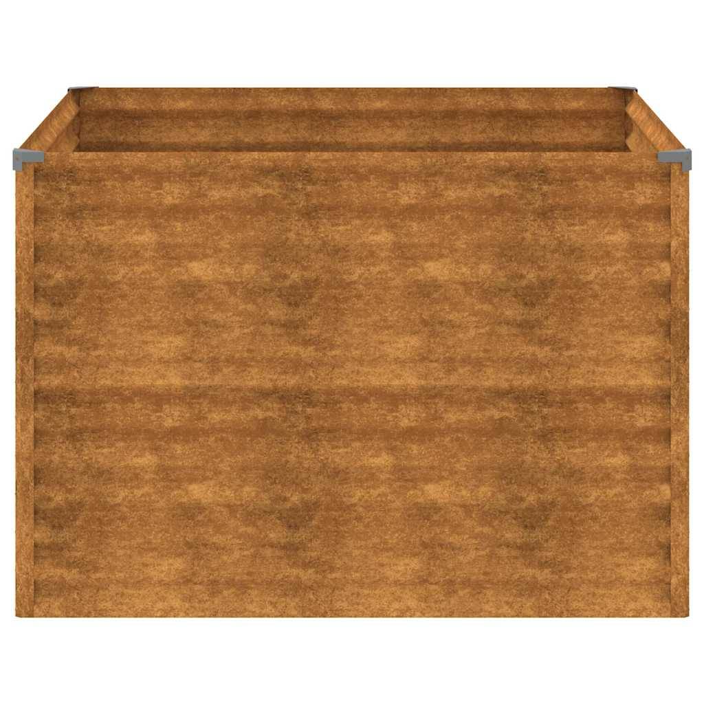 Vidaxl - Lit surélevé de jardin 100x100x69 cm acier corten vidaXL 152002 - Image 6