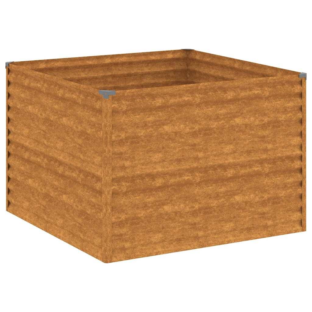Vidaxl - Lit surélevé de jardin 100x100x69 cm acier corten vidaXL 152002 - Image 2
