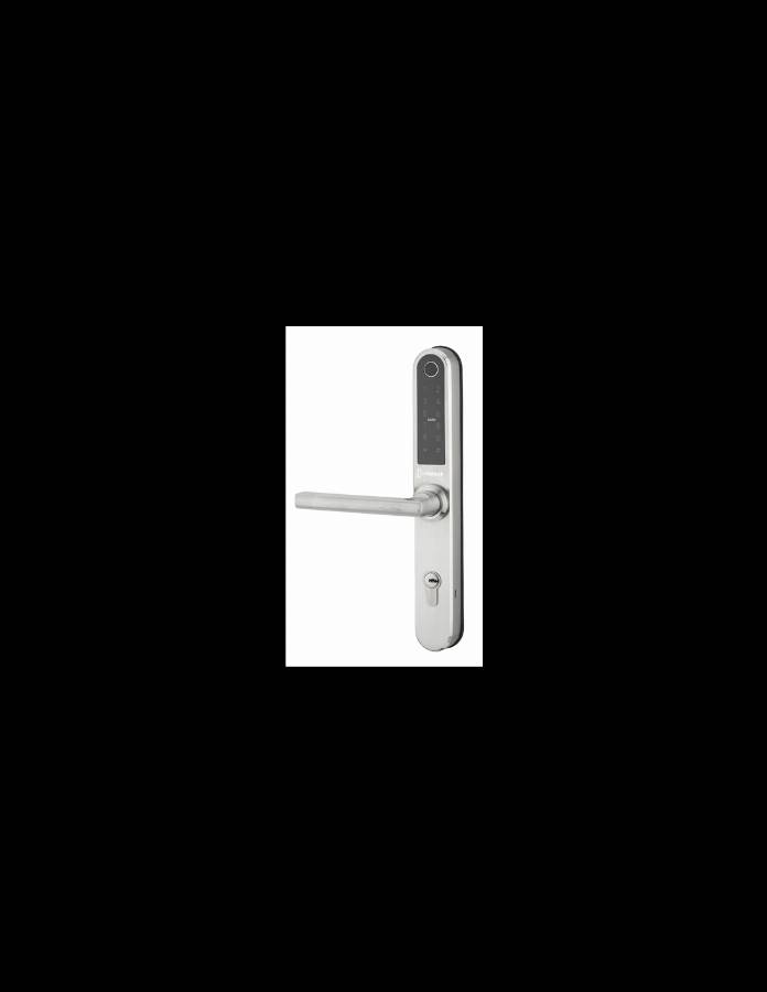 Garniture de porte Intelock Multi THIRARD entraxe 70 Révers. carré 8 - Inox - 78921 - Image 1