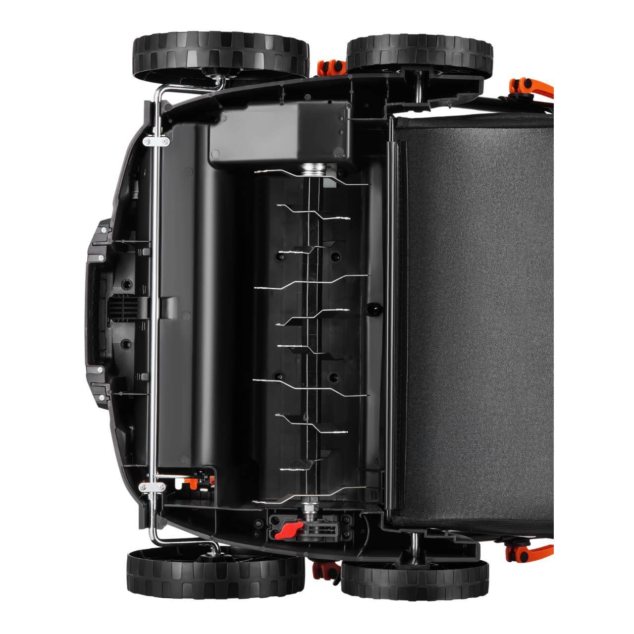 FUXTEC - Scarificateur Électrique Fx-ev360 Fuxtec, 1500 W, Largeur 36 Cm, 5 Niveaux De Profondeur, Bac 45 L, Aérateur De Gazon - Image 8
