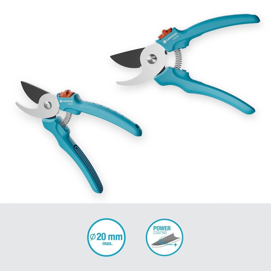 Gardena - Sécateur de jardin – EasyCut – Ø coupe 20 mm – Lames inox PowerCoating - Image 3