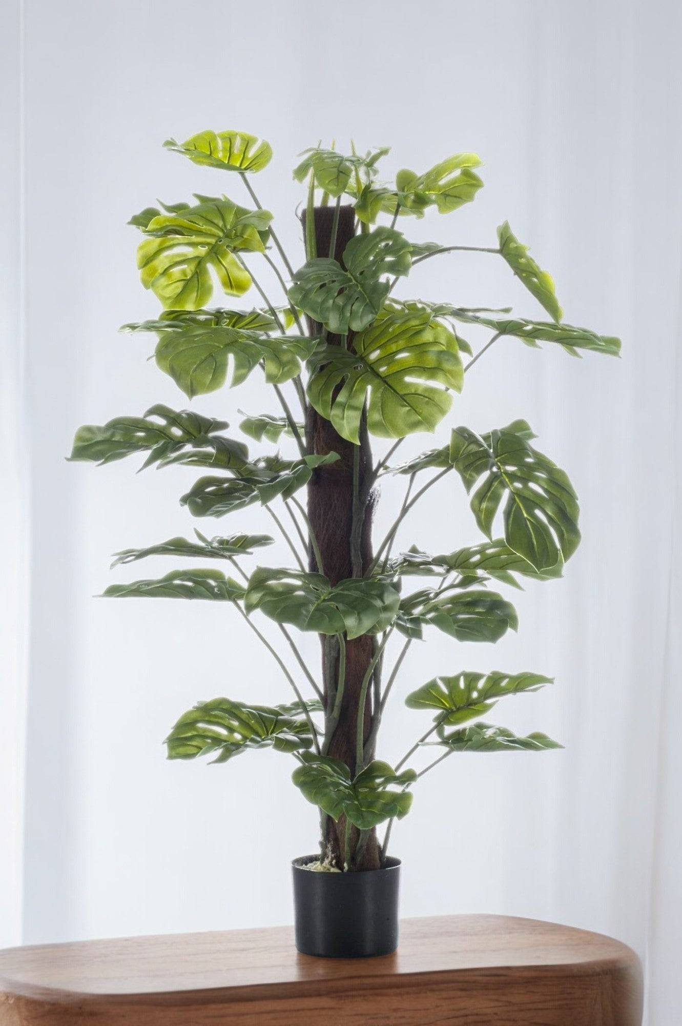 La Green Touch - Monstera Deliciosa plante artificielle - h120cm, Ø14cm- La Green Touch - Image 1