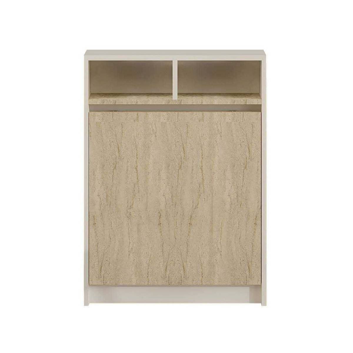 Hanah Home - Table de cuisine pliante avec rangements Bracked - Image 1