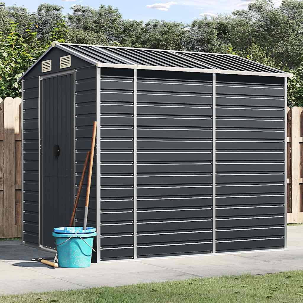 Vidaxl - Abri de jardin anthracite 191x215x198 cm acier galvanisé vidaXL 3188254 - Image 1