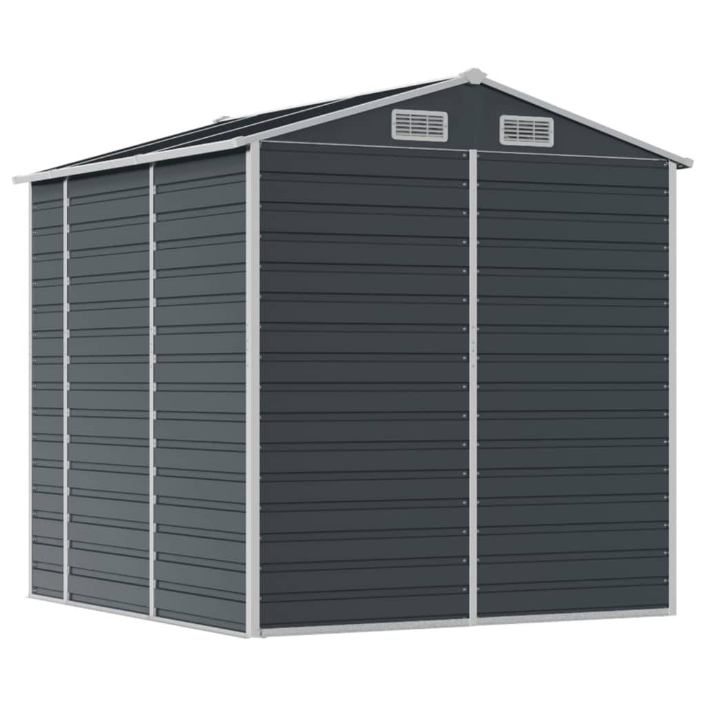 Vidaxl - Abri de jardin anthracite 191x215x198 cm acier galvanisé vidaXL 3188254 - Image 8