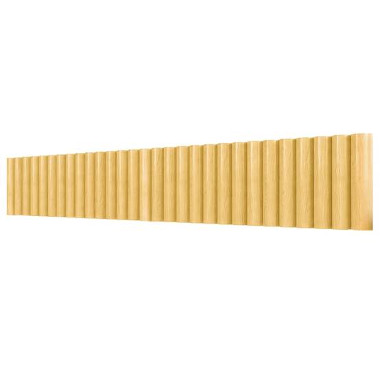 Clôture bordure de jardin en bois pour parterres séparation décorative 176x30cm - ComfortXL Outdoor Living - Image 2