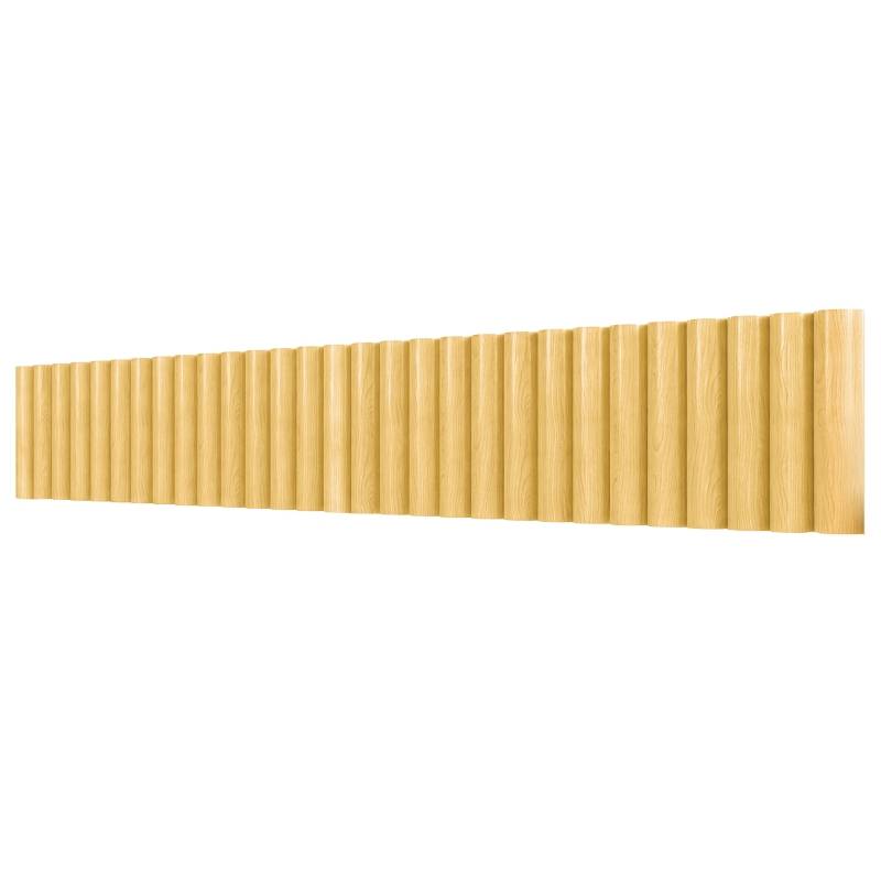 Clôture bordure de jardin en bois pour parterres séparation décorative 176x30cm - ComfortXL Outdoor Living - Image 2