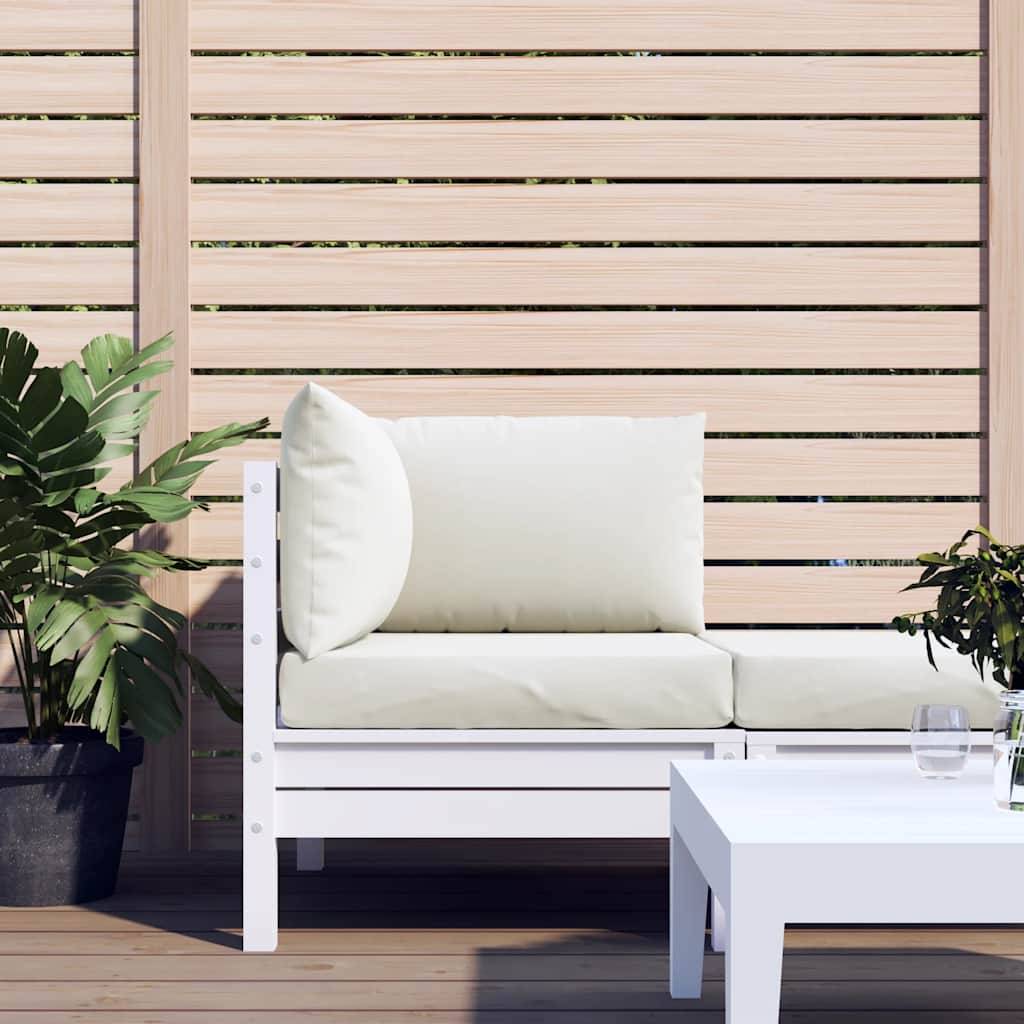 ComfortXL - Set 3 Coussins pour salon de jardin palette tissu polyester assise et dossier Crème – ComfortXL Outdoor Living - Image 3