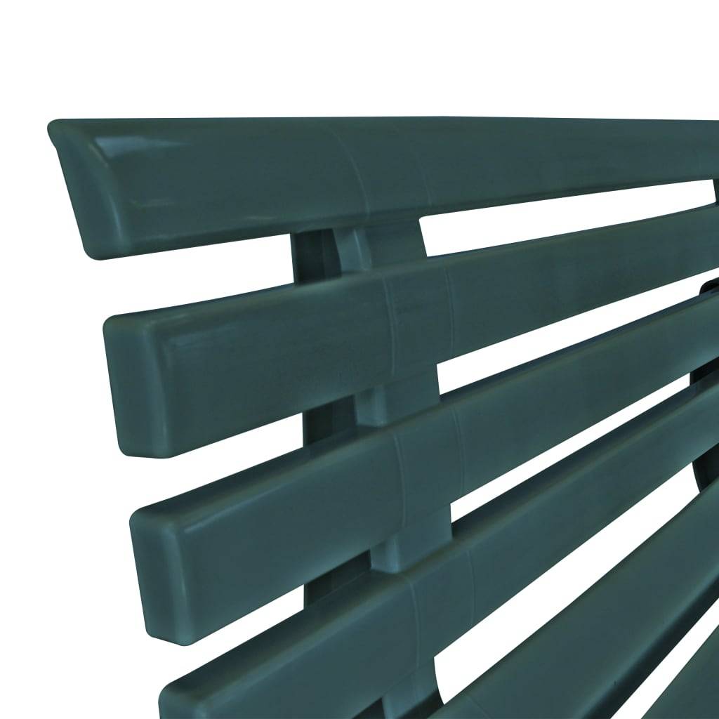 PANGIVO - Banc de jardin plastique vert 145.5 x 49 x 74 cm - PANGIVO - Image 5