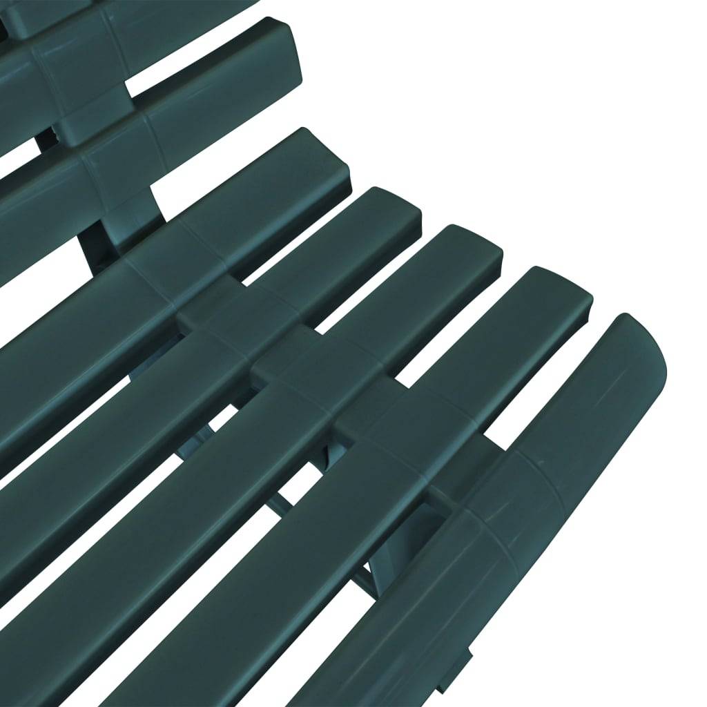 PANGIVO - Banc de jardin plastique vert 145.5 x 49 x 74 cm - PANGIVO - Image 4