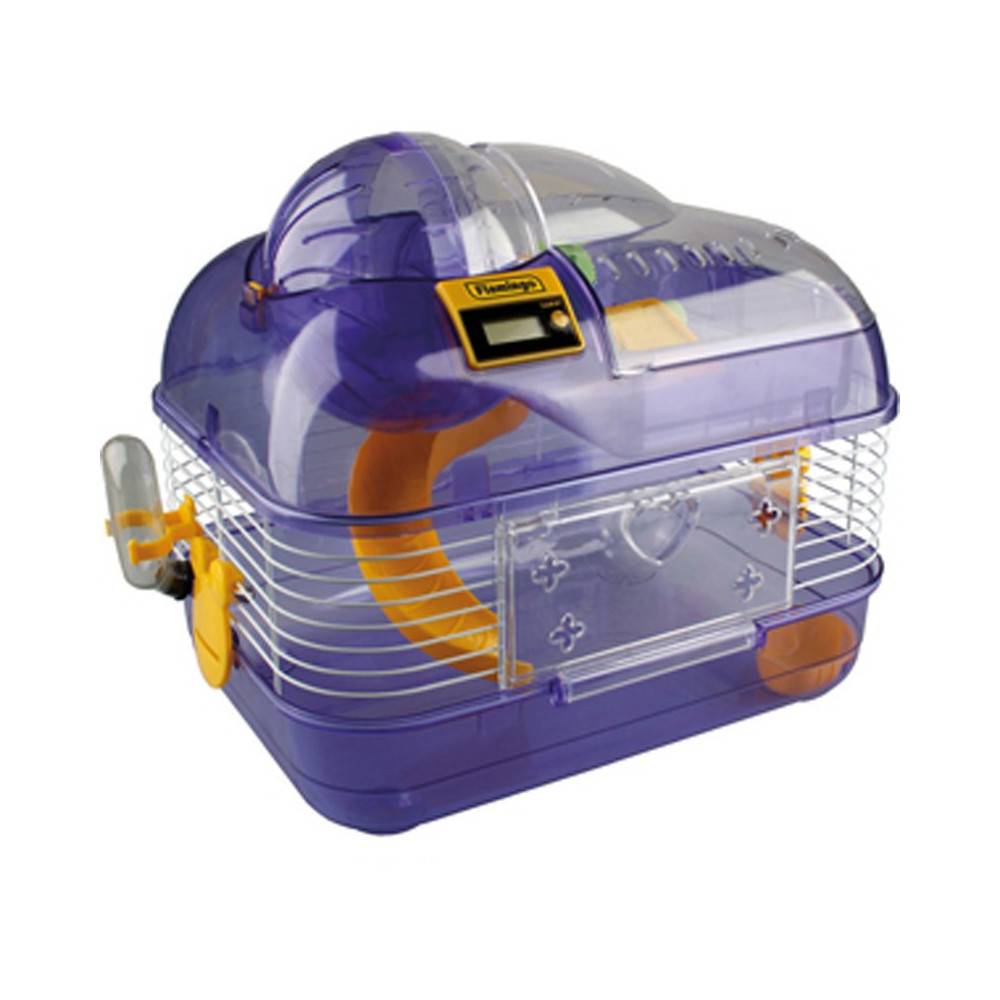 Cage pour hamster Marathon, 33 x 25 x 29 cm, avec compte tours, pour rongeur. - Image 5