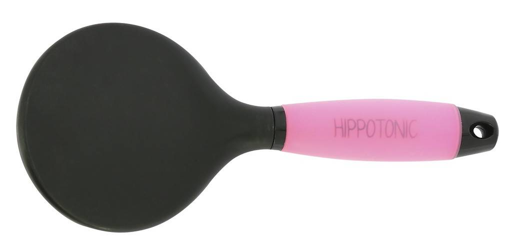 Brosse à crinière Hippotonic Gel - Soin des crins du cheval - Fuschia/Noir - Image 2