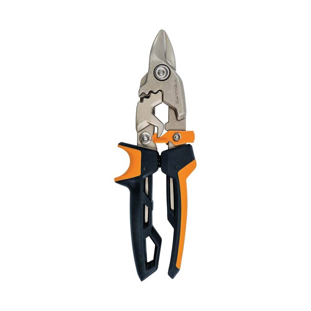 Fiskars - Cisaille PowerGear type "aviation"  coupe droite lame bulldog 38,1mm