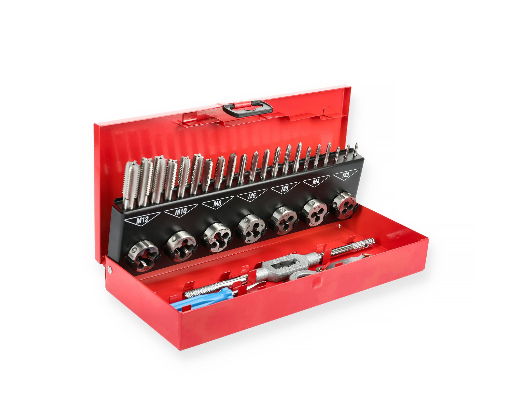 Coffret de 32 tarauds à mains et filières - HANGER - 155899 - Image 1