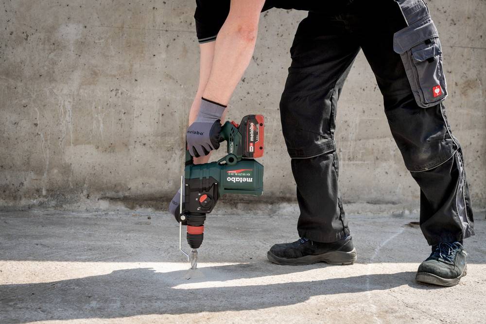 Metabo - Marteau perforateur burineur 18 V sans fil KH 18 LTX 28 BL Quick Pick+Mix - sans batterie - Image 3