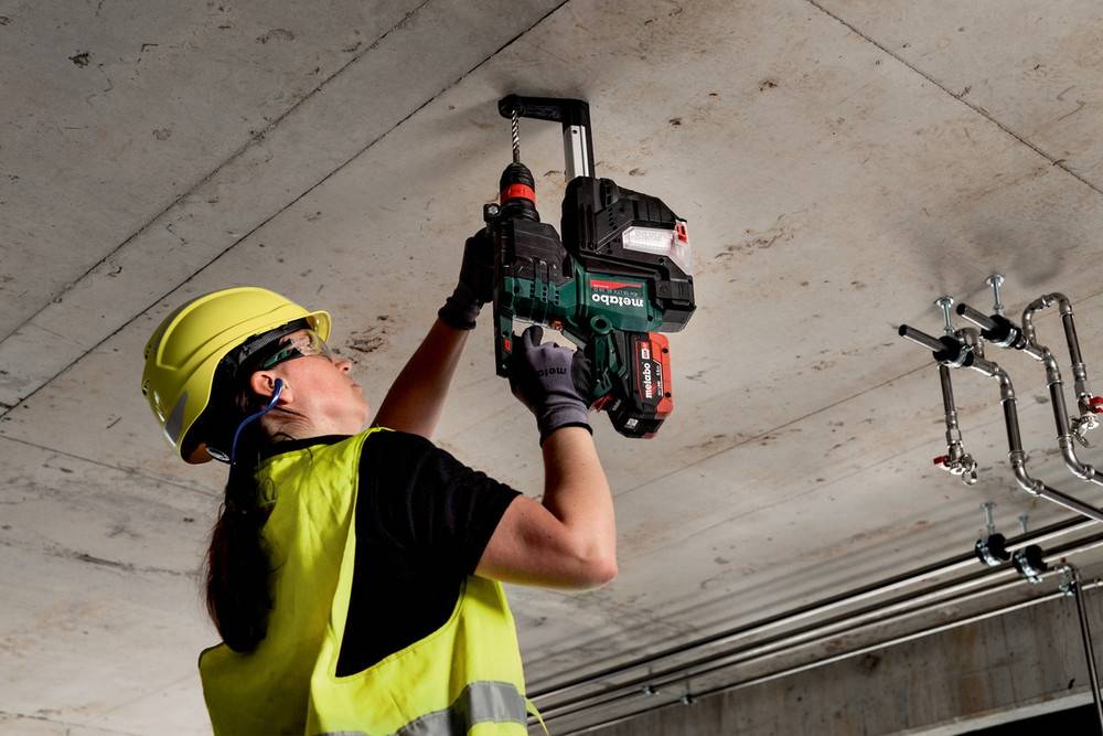 Metabo - Marteau perforateur burineur 18 V sans fil KH 18 LTX 28 BL Quick Pick+Mix - sans batterie - Image 5