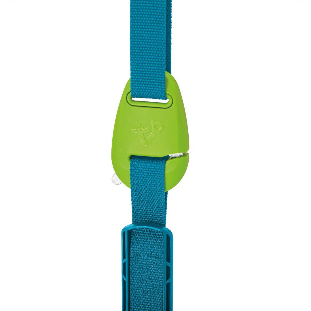 Balançoire siège bébé évolutif QUADPOD 4 en 1 h190-250cm vert et bleu - Image 7