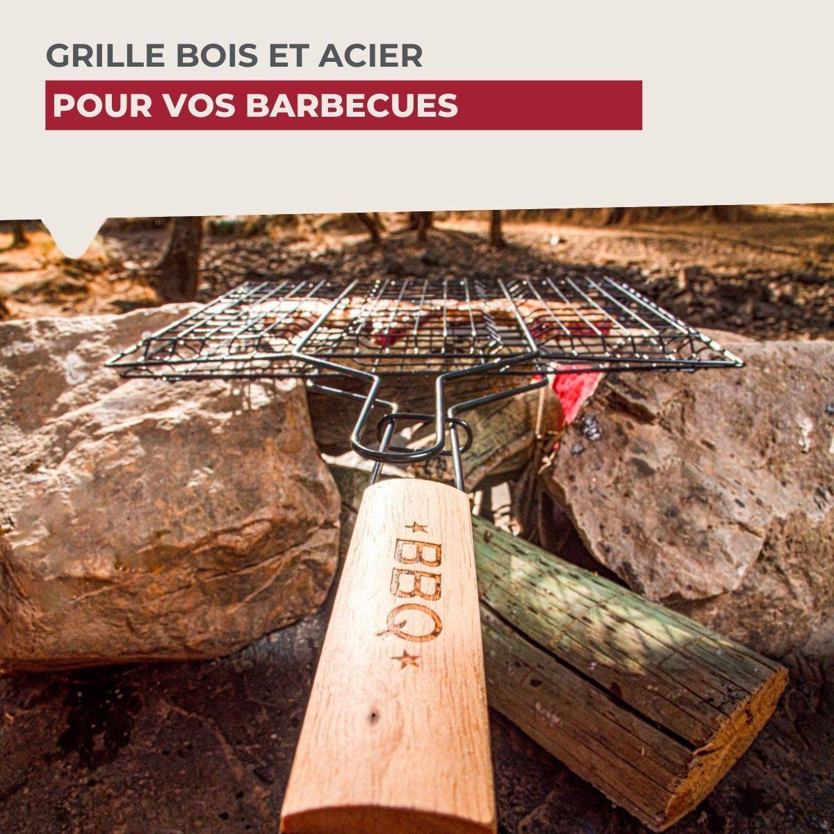 Grille de barbecue 35 x 25,5 x 54 cm Fackelmann BBQ Edition - Image 2