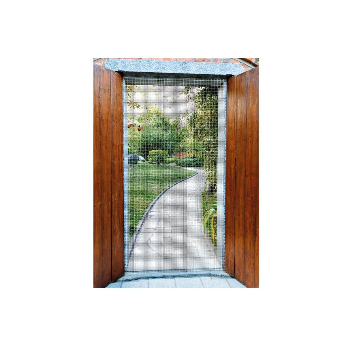 Moustiquaire à Découper "Porte" 220cm Blanc - Image 2