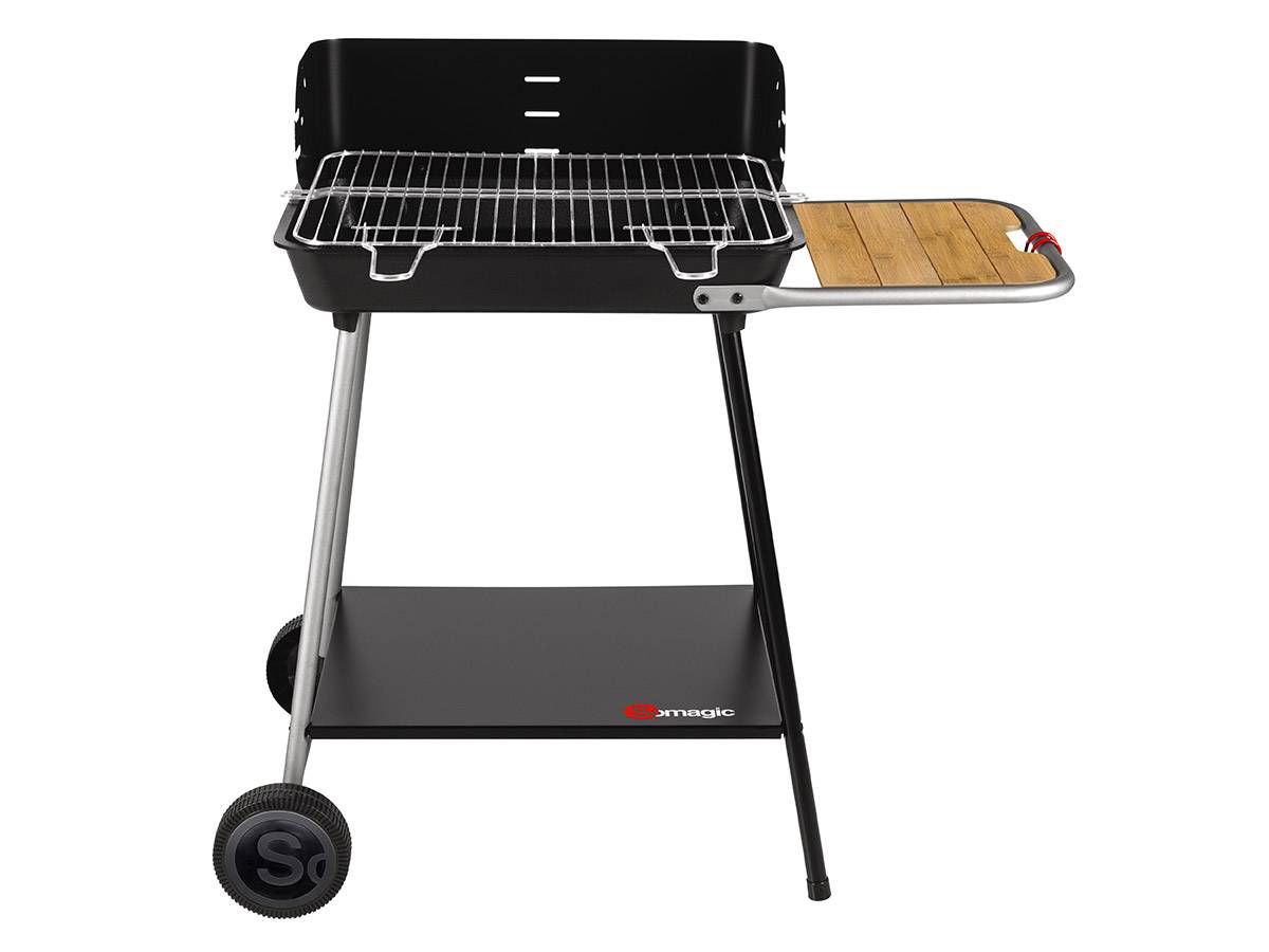 Somagic - Barbecue charbon de bois Florence L.93,5 x l.54,5 x H.74,5 cm - Image 3