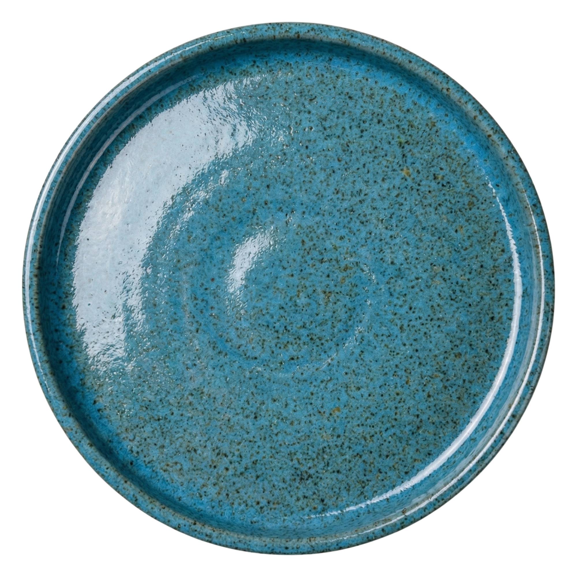 Provencelia - Soucoupe ronde 15cm bleu acier - Image 4