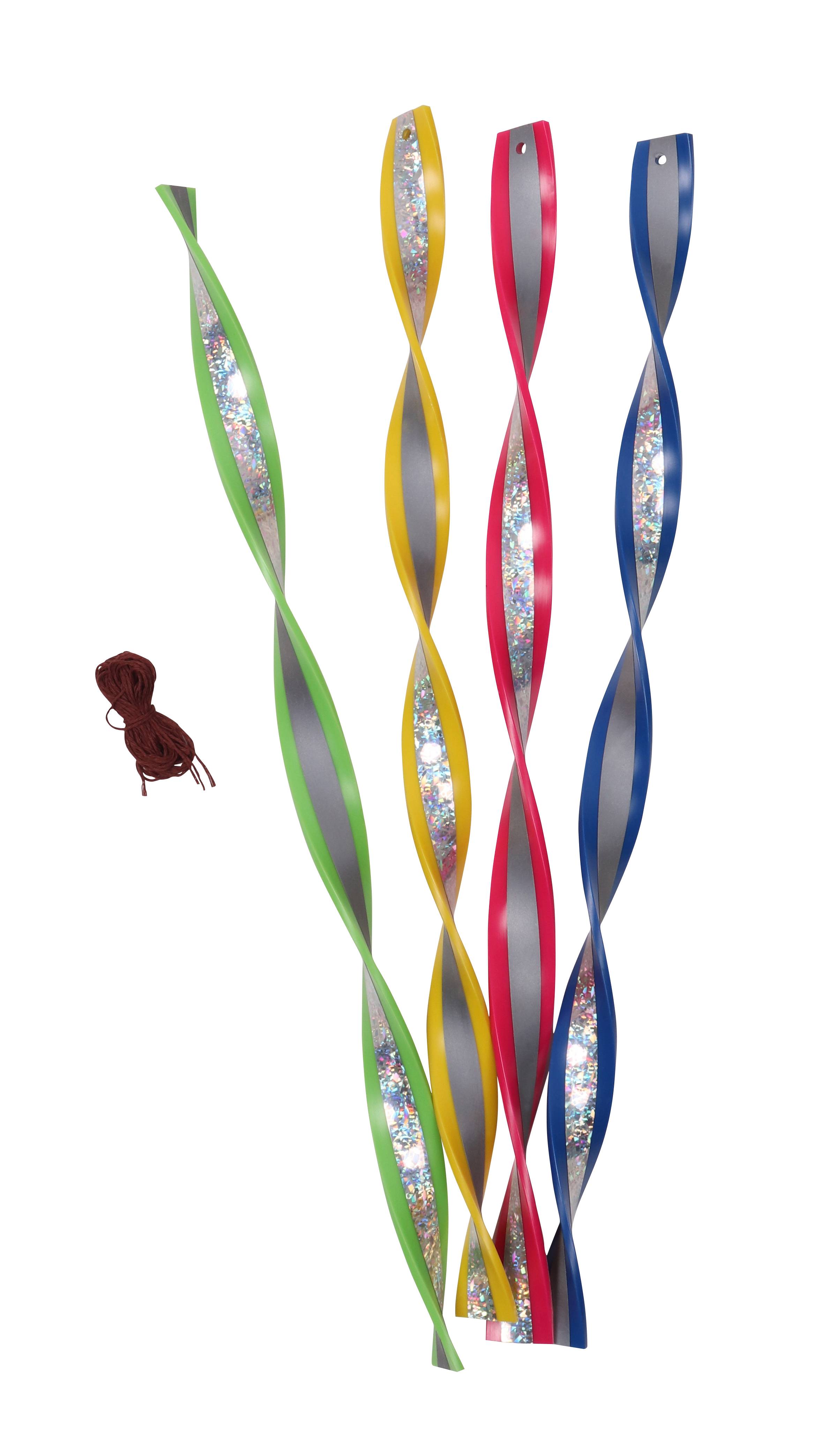 Spear & Jackson - Set de 4 effaroucheurs a oiseaux plastiques - L.41 x l.2 x H.2 cm - Image 1