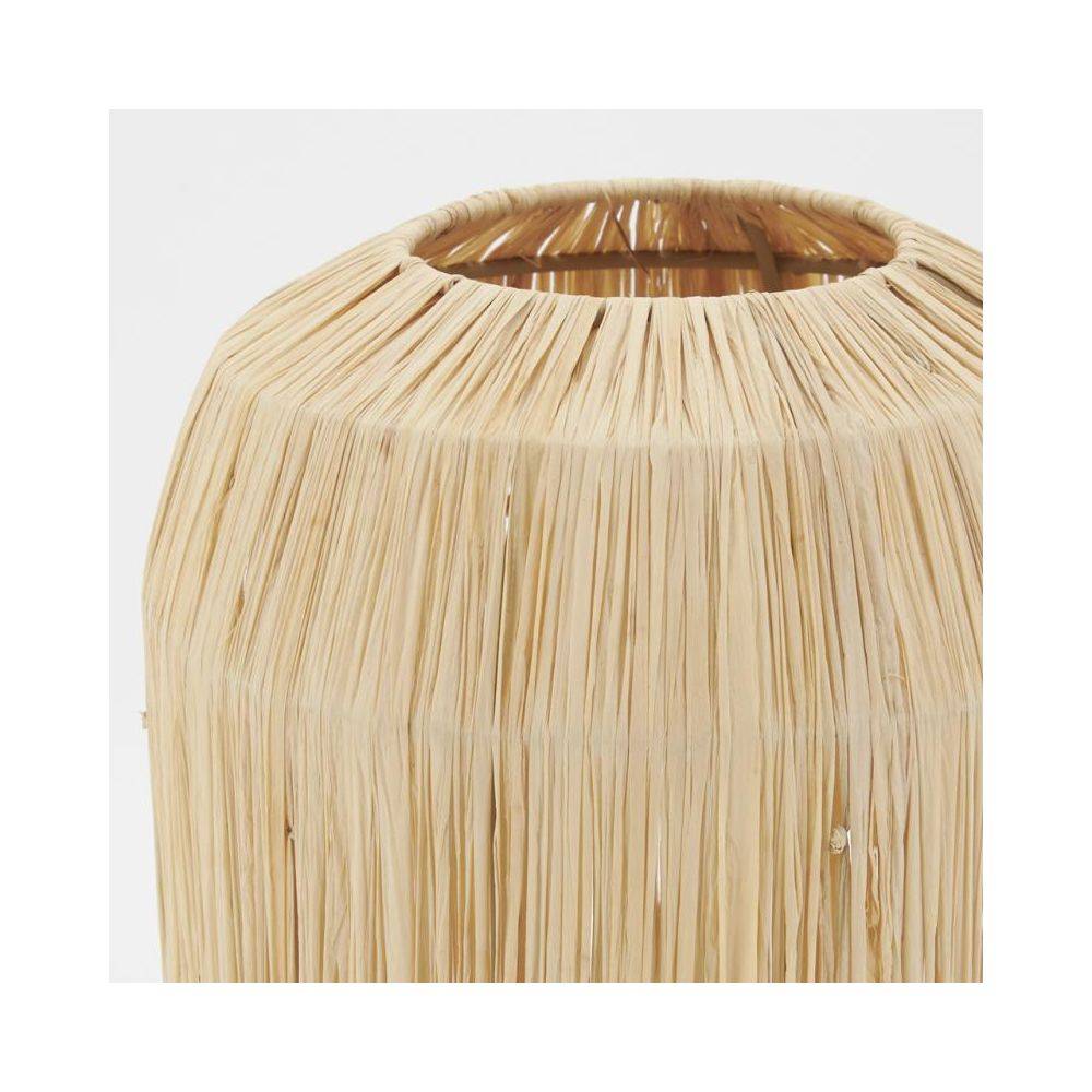 Aubry Gaspard - Lampe à poser en raphia Kenya Lampe à poser Naturel - Image 4