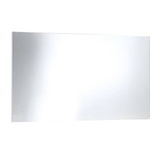 Miroir rectangulaire 60x90cm chant blanc - FEODOR - Image 1