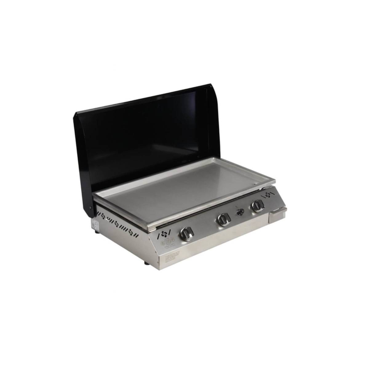 Plancha gaz 9kw plaque inox 78x45cm IPARLAPICN Euskal Plantxa - Image 2