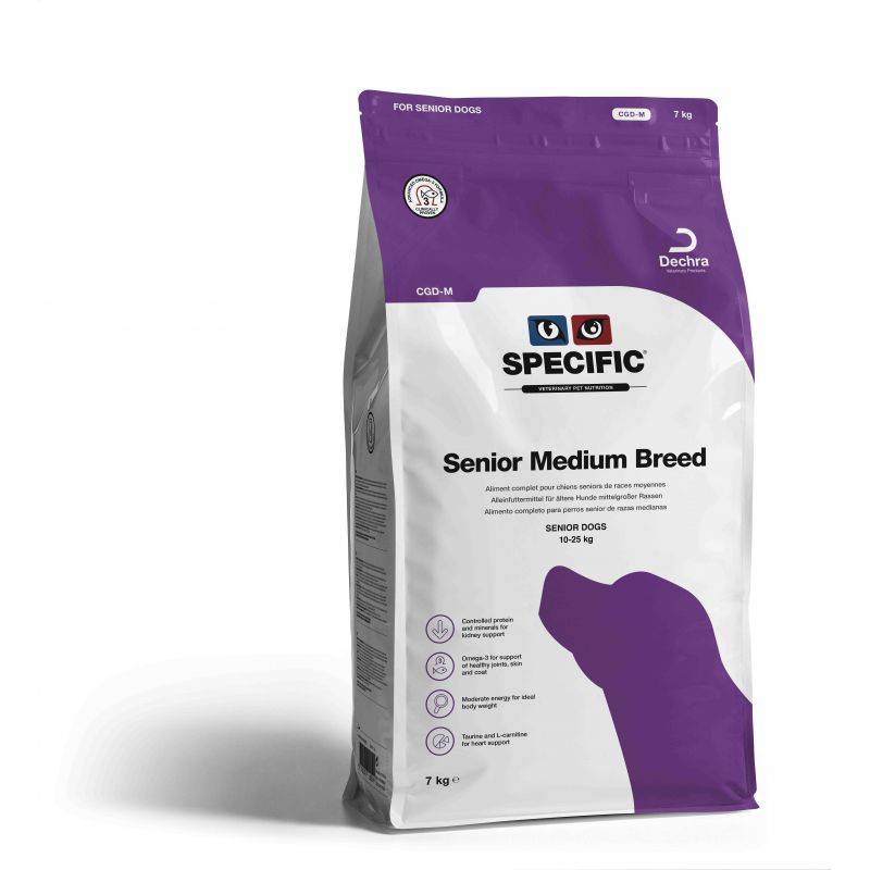 Croquettes chien CGD-M SENIOR MEDIUM BREED - SPECIFIC 12 kg