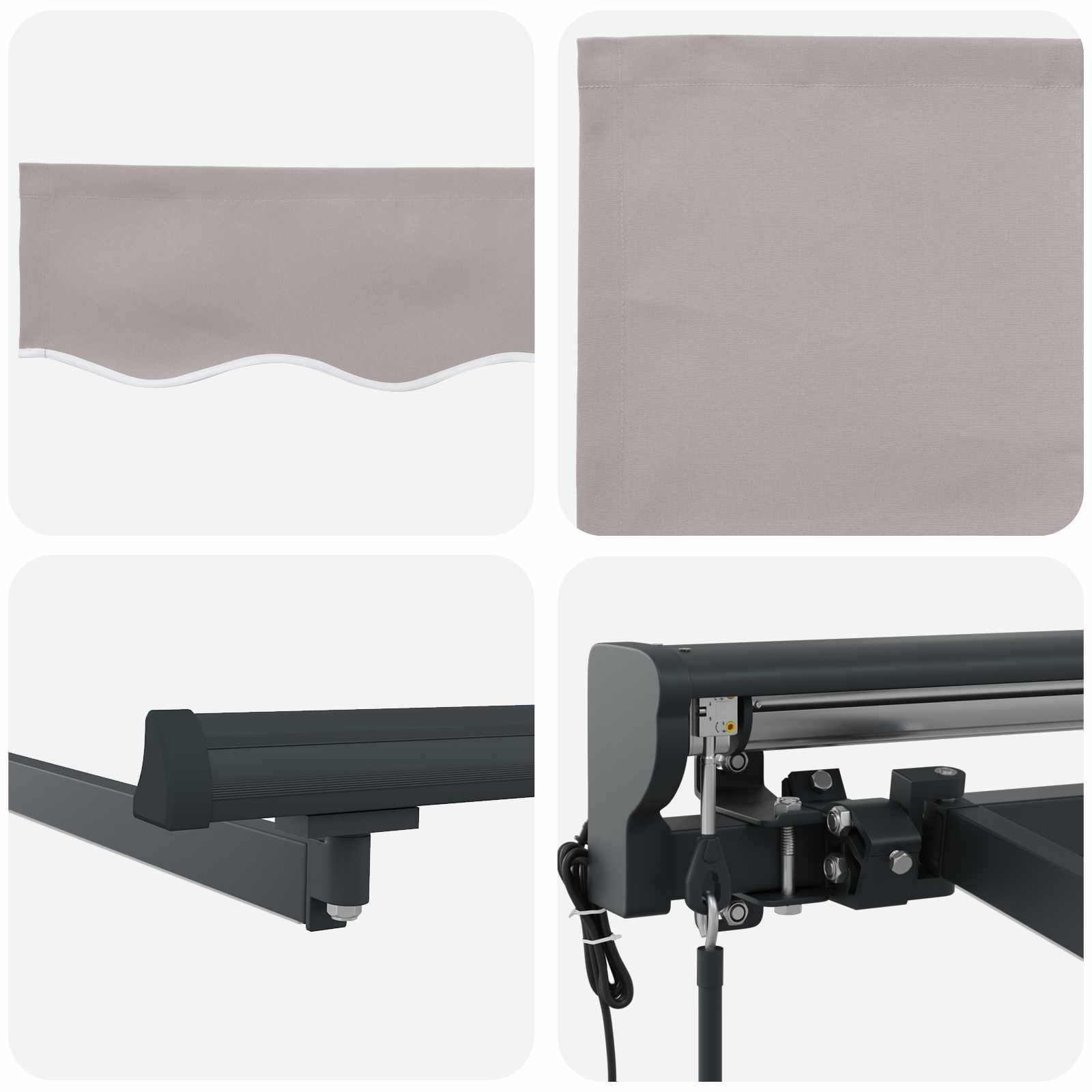 Vidaxl - Auvent rétractable électrique 5 × 3,5 m vidaXL 3421689 - Image 9