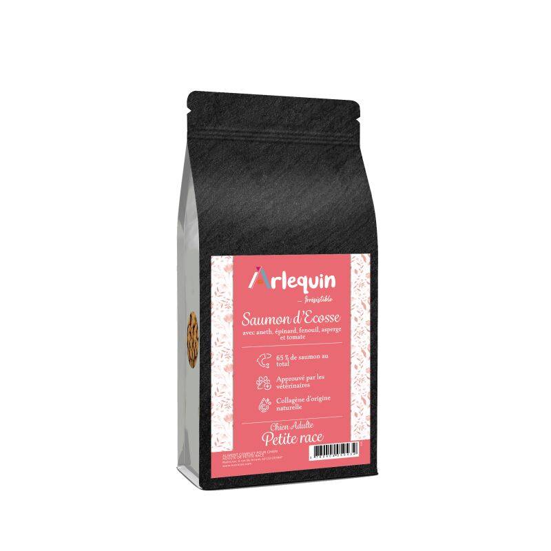 ARLEQUIN IRRÉSISTIBLE PETITE RACE SAUMON D'ECOSSE SANS CÉRÉALES 6 kg - Image 1