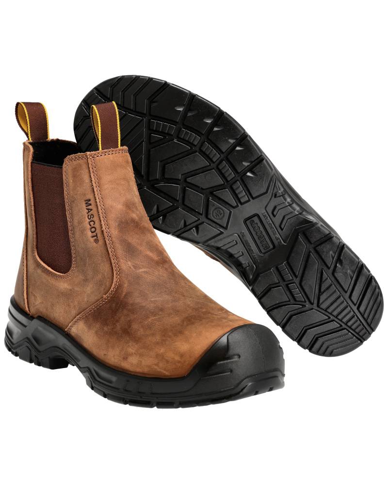 Bottines de sécurité MASCOT S3S - F1000-715-Noisette-37