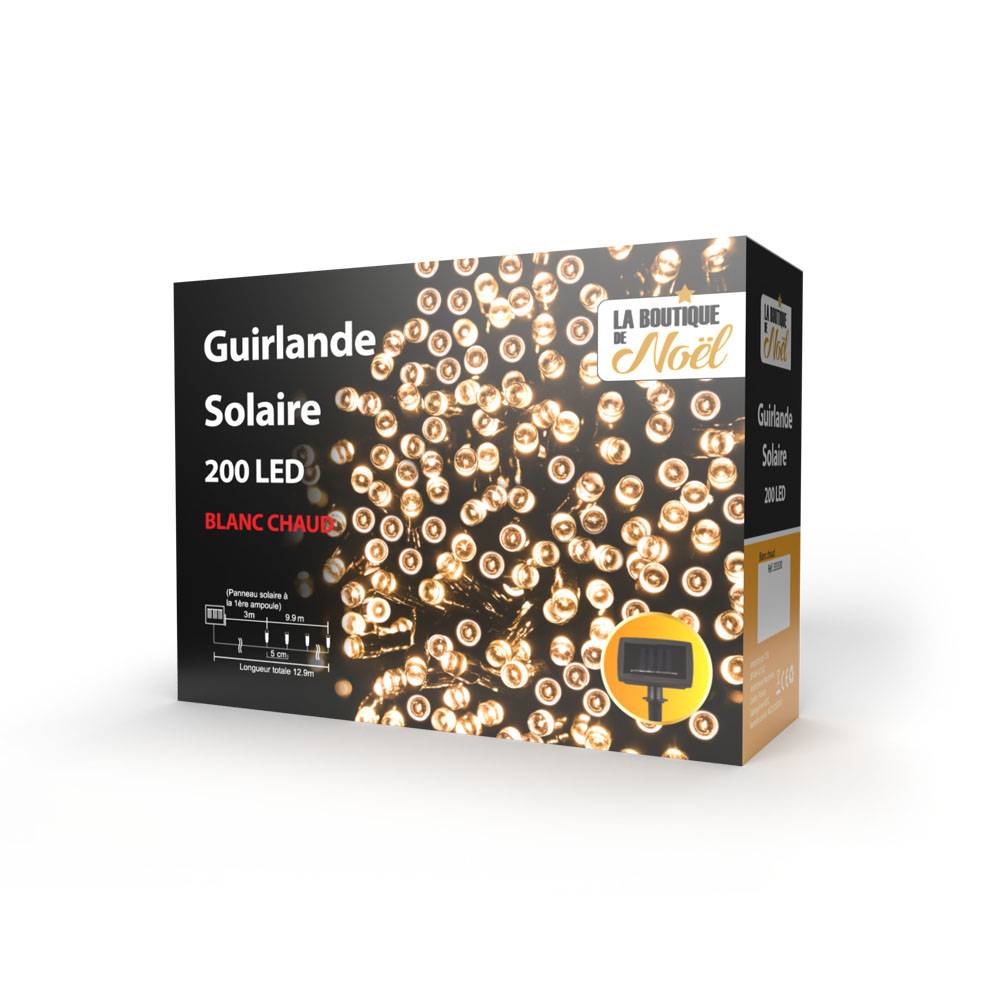 Guirlande solaire à LED multifonction - Image 3