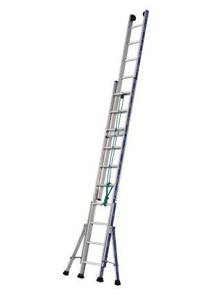 Échelle Platinium 300 coulisse à corde 2 plans TUBESCA - 2.97 à 4.93 m - 02432310 - Image 1