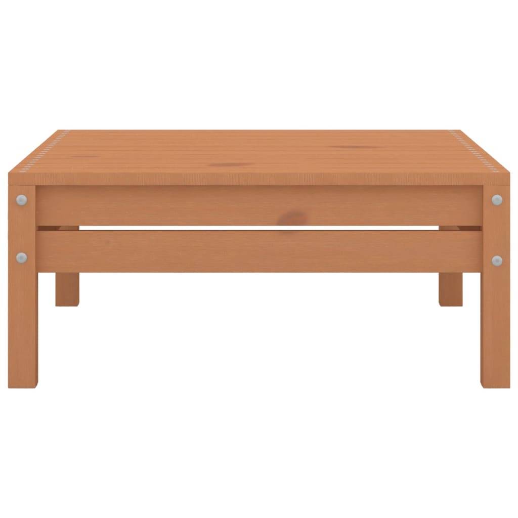 Helloshop26 - Salon de jardin meuble d'extérieur ensemble de mobilier 4 pièces bois de pin massif marron miel - Image 9
