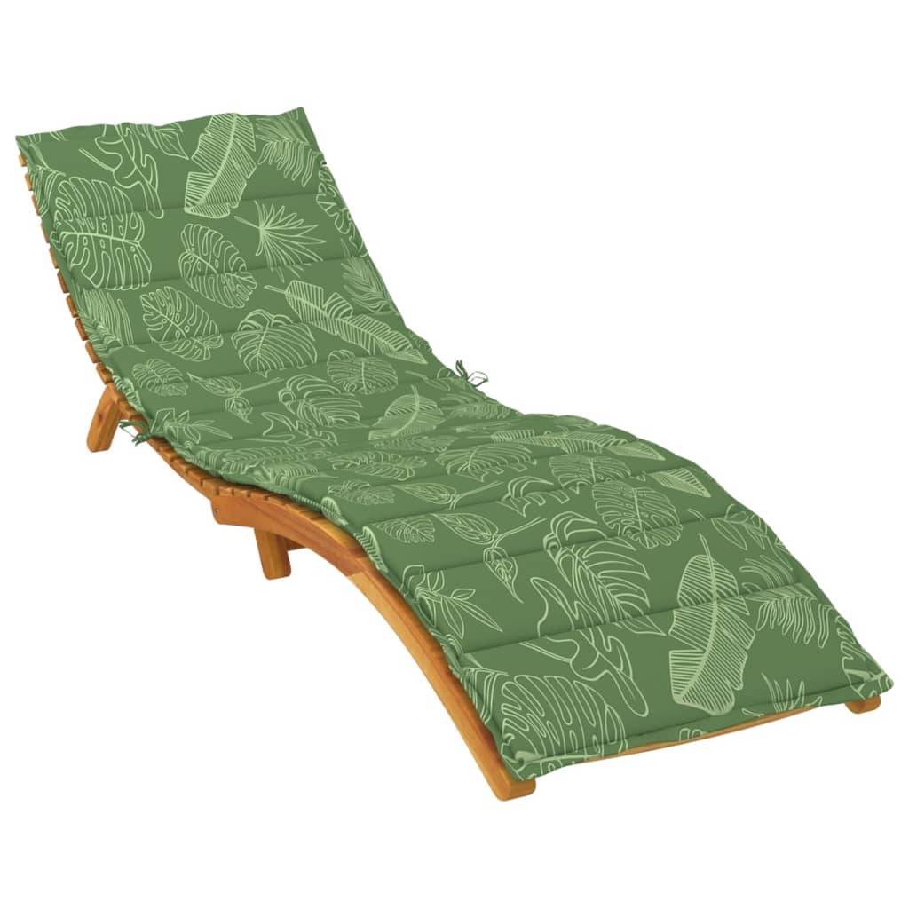 Coussin Bain de soleil | Coussin de chaise longue à motif de feuilles tissu oxford Maison Chic - Image 3