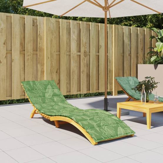 Coussin Bain de soleil | Coussin de chaise longue à motif de feuilles tissu oxford Maison Chic - Image 2