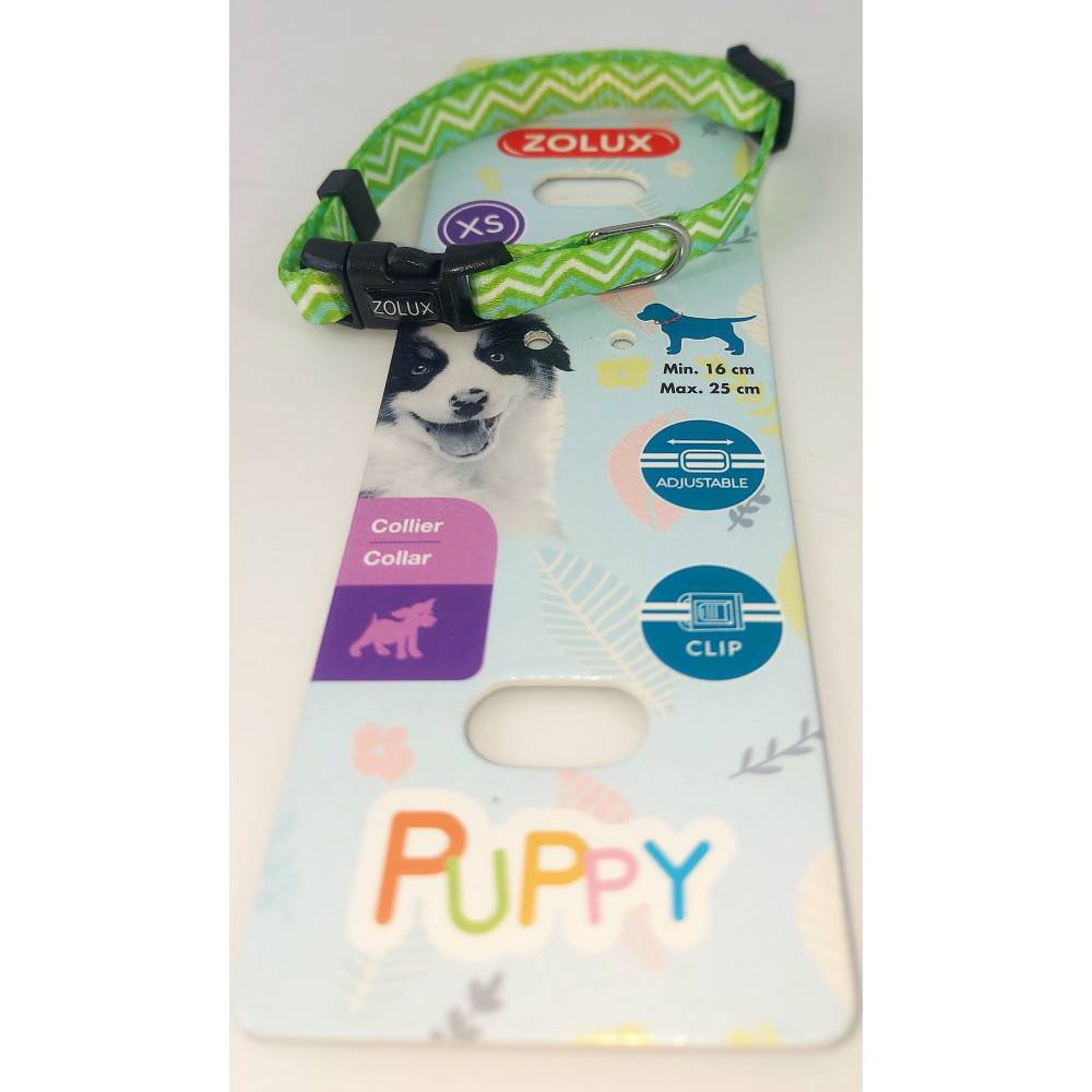 Zolux - Collier PUPPY PIXIE 8 mm 16 à 25 cm couleur vert pour chiots - Image 7