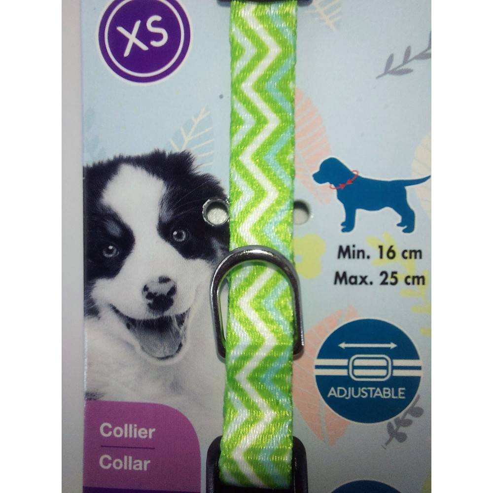 Zolux - Collier PUPPY PIXIE 8 mm 16 à 25 cm couleur vert pour chiots - Image 4