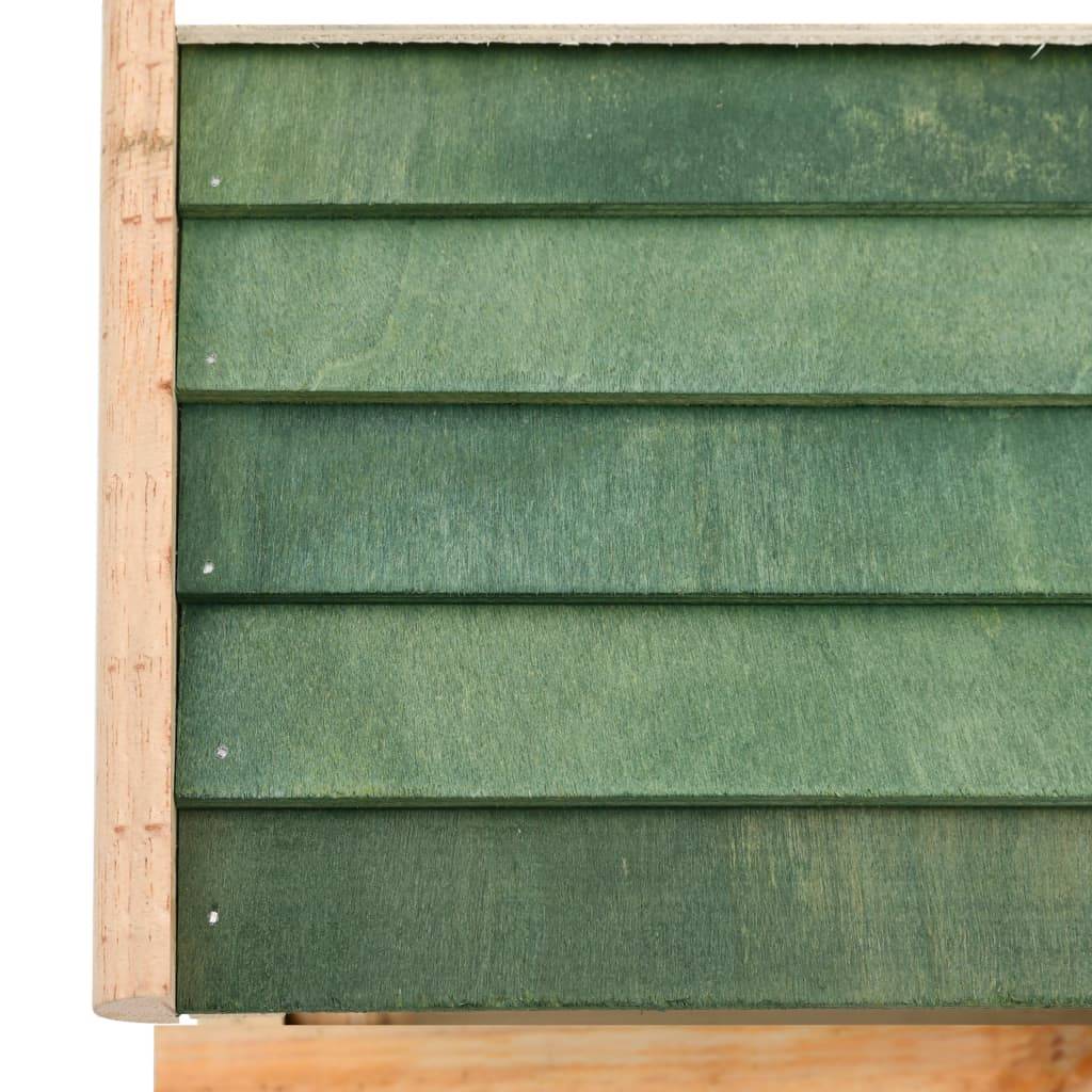 ComfortXL - Mangeoire à oiseaux suspendue en bois de sapin pour jardin et balcon Brun – ComfortXL Pet Living - Image 4