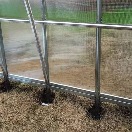 Serre KLASIKA ARCH 3 x 8 m (24 m²), 4 mm avec revêtement en polycarbonate - Image 8