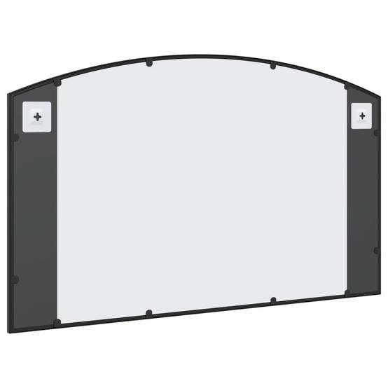 Miroir mural noir 100x60 cm arche fer Maison Chic - Image 5