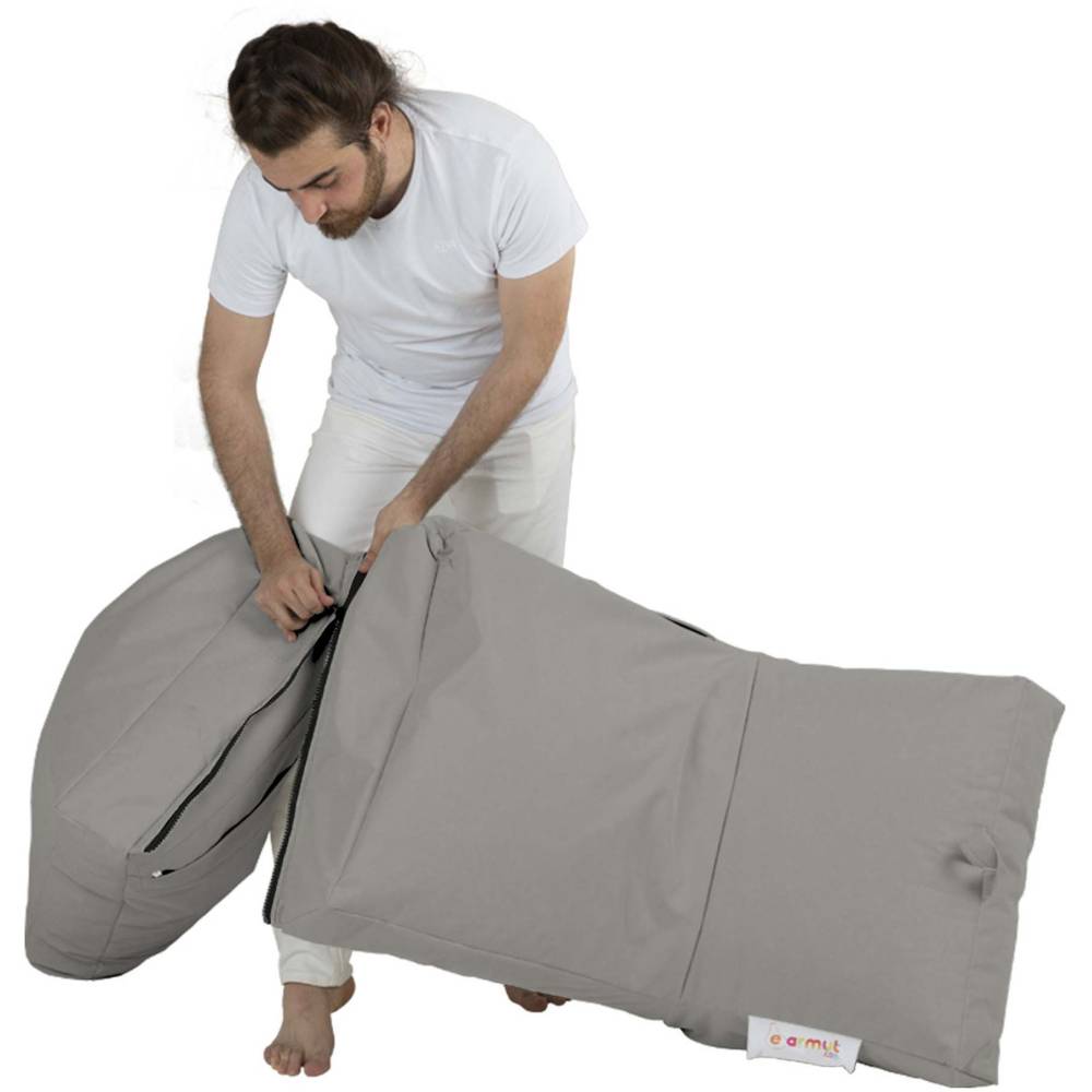 Hanah Home - Pouf de jardin convertible waterproof Siesta - Image 4