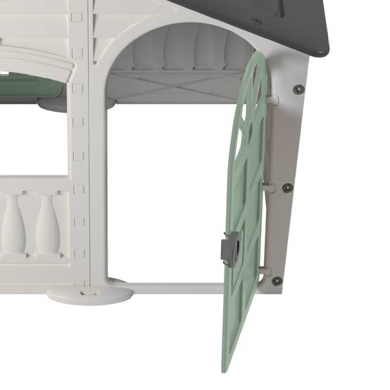 Maisonnette cabane plastique blanc crème SNOWDRIFT - Image 7