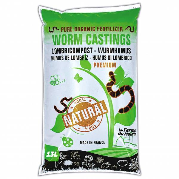 Lombricompost sac de 13 litres | Amendement 100 % naturel - Image 1