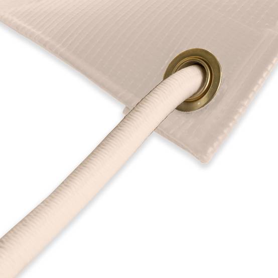 Sandow élastique Ivoire 30 mètres 9SW - Qualité PRO - Tendeur pour bâche de diamètre 9 mm TECPLAST - Image 4